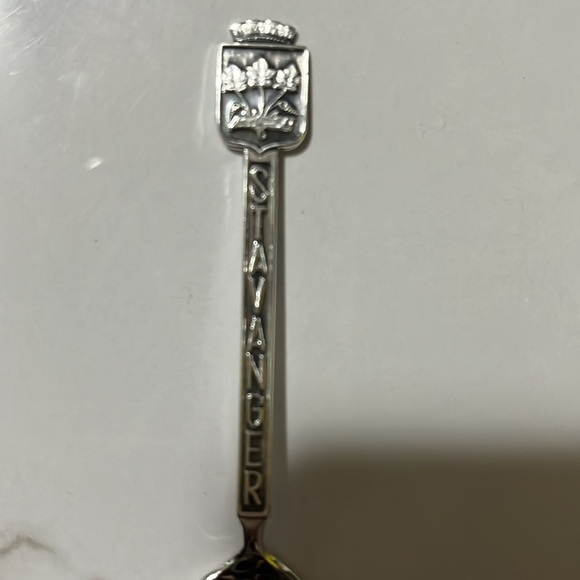 Vintage Stavanger Souvenir Silver Spoon 🥄 Polished From Trip to Norway. - Picture 2 of 6